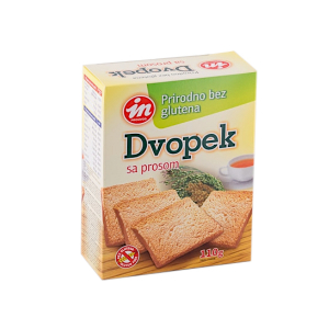 Bezglutenski dvopek sa prosom