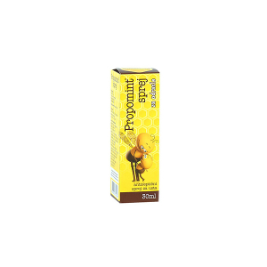 PROPOMINT SPREJ ZA ODRASLE, ANTISEPTIČNI SPREJ ZA GRLO 30ML, PROPOLIS - ESENSA