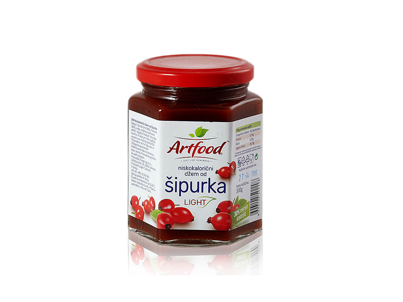  DŽEM LIGHT ŠIPURAK 300 GR ARTFOOD