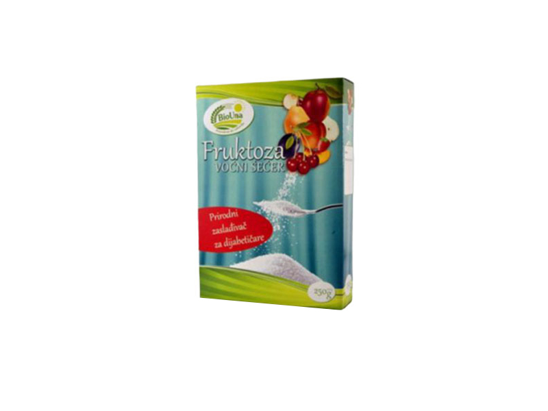  FRUKTOZA 250GR BIO UNA