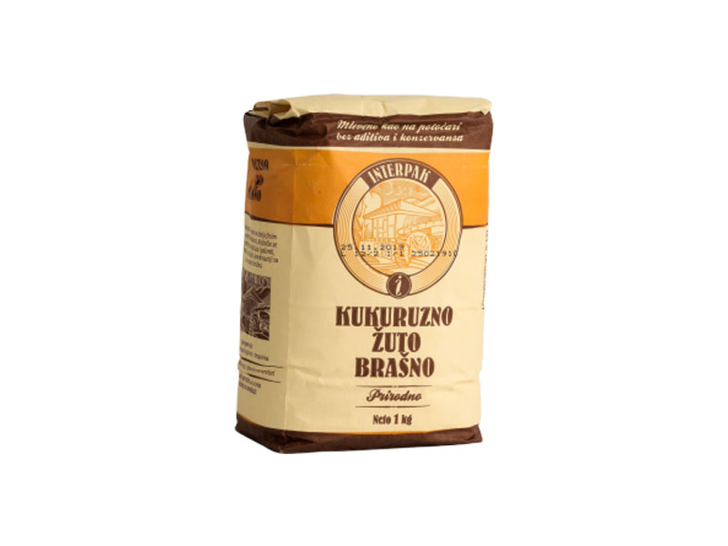  BRAŠNO ŽUTO KUKURUZNO 1KG INTERPAK