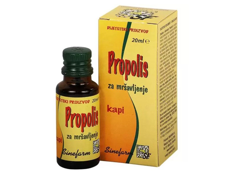  KAPI PROPOLIS ZA MRŠAVLJENJE 20ml - SINEFARM