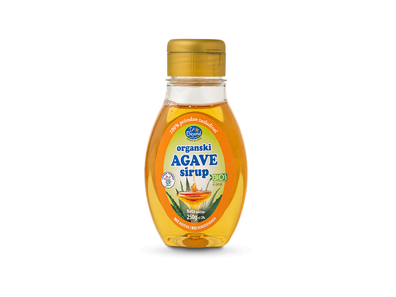  SIRUP AGAVE ORGANIC 250 GR - BEYOND