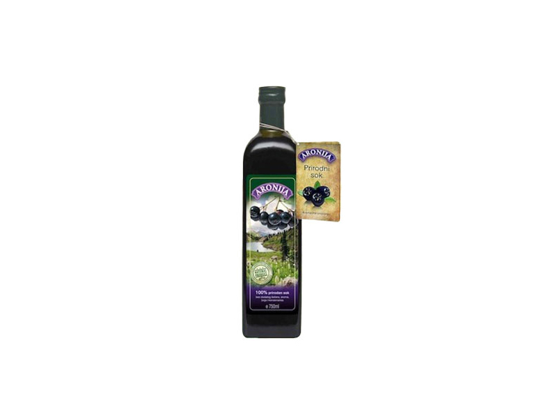  SOK ARONIJA 750ML AGROFLORA