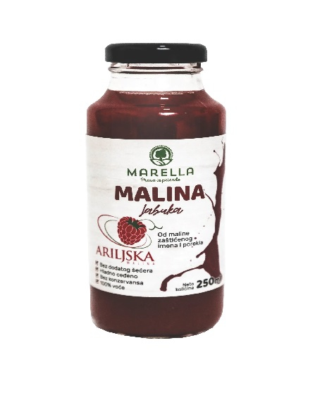  MALINA-JABUKA 0,25l - MARELLA