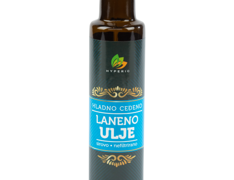  LANENO ULJE - HLADNO CEĐENO 250ml - HYPERIC